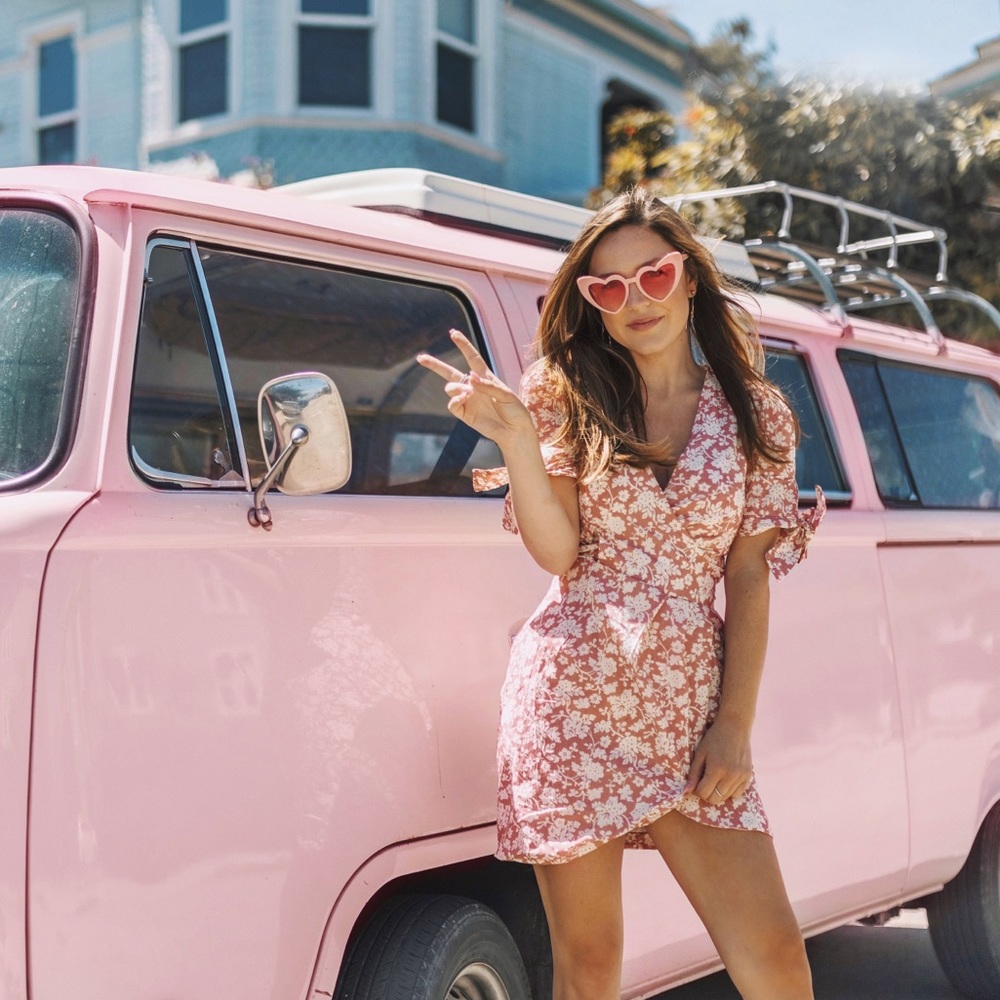 Pink dress